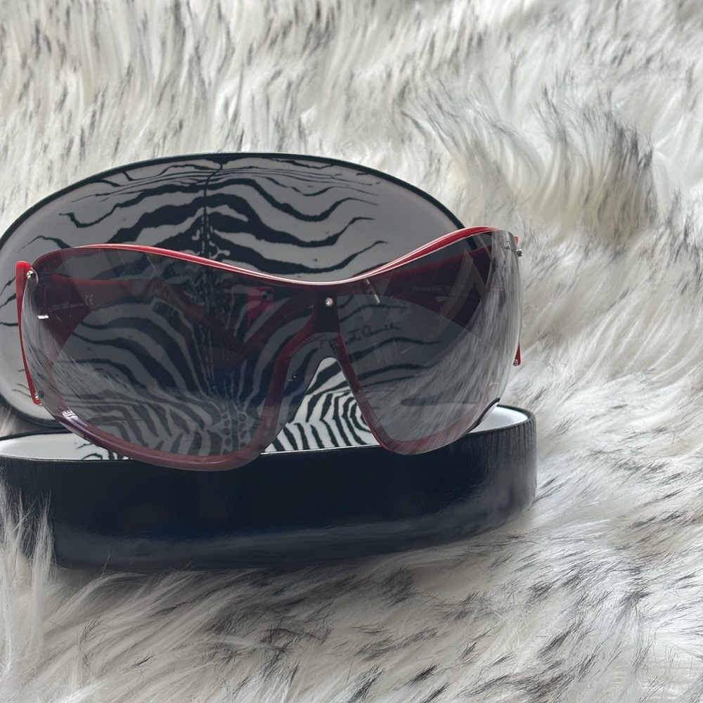 Roberto Cavalli Red Sunglasses